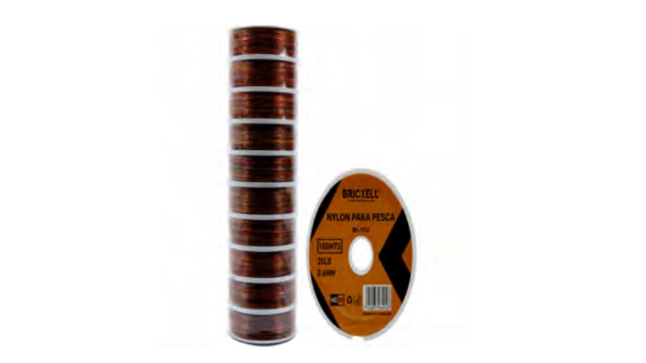 Nylon 0.6mm x100m Multicolor