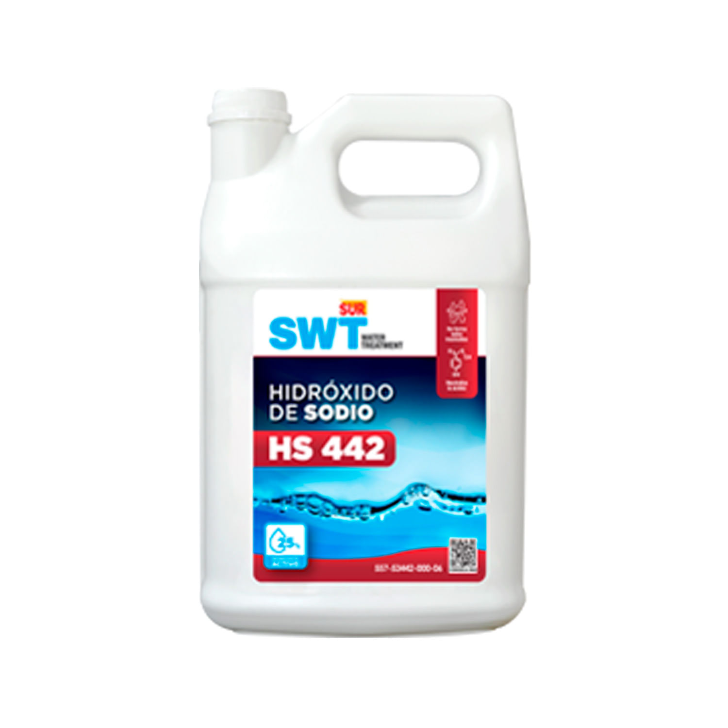 ALCALINIZANTE REGULADOR DE PH (NAOH) HS 442 GAL NIT