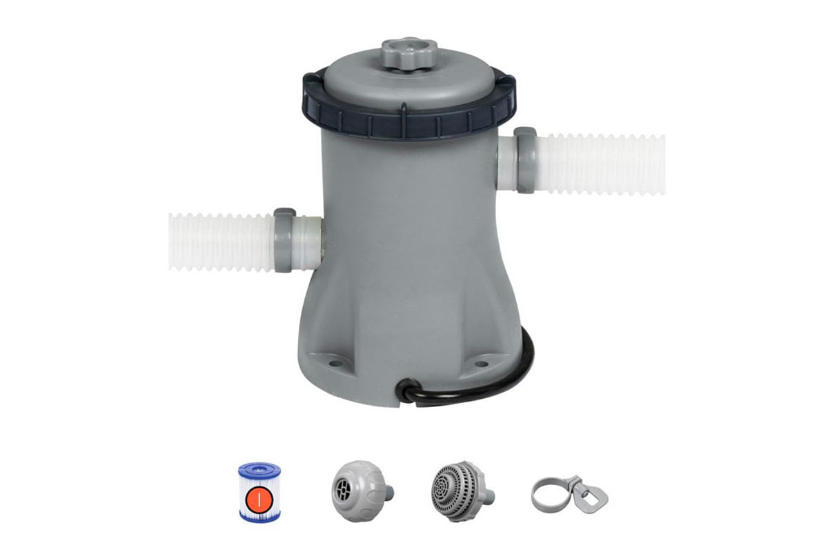 BOMBA DE FILTRO PISCINA 330GAL (1 249L) 110-120V 0.6A (PISCINAS DE 300-2 200GAL) BESTWAY