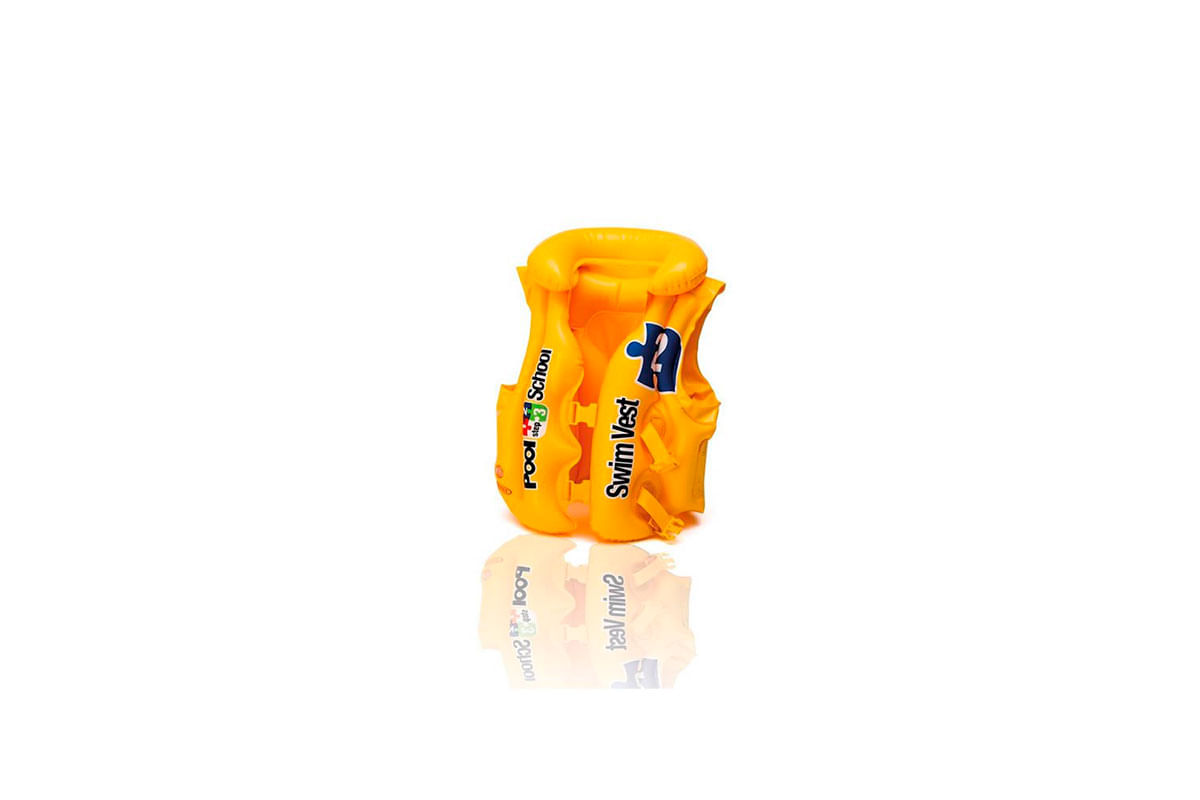 CHALECO FLOTADOR INFANTIL 3-6 AÑOS INTEX AMARILLO