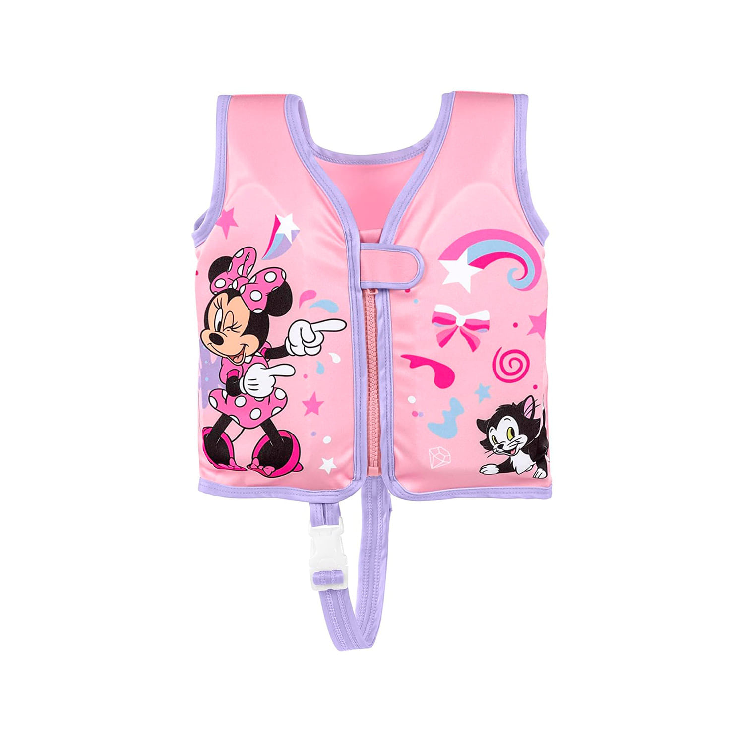 CHALECO FLOTADOR INFANTIL +3 AÑOS MINNIE ROSA BESTWAY