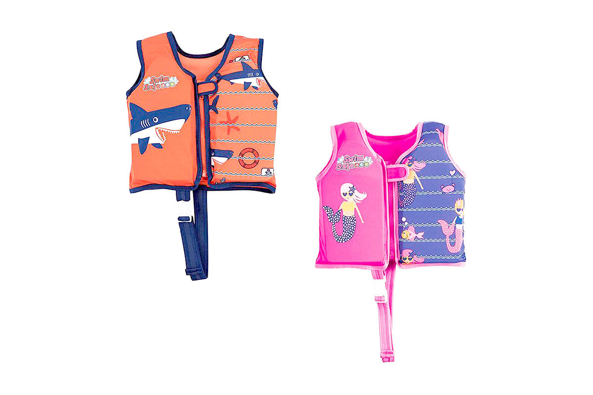 CHALECO FLOTADOR PARA NIÑO_A 3-6 AÑOS TALLA M_L SWIM SAFE BESTWAY