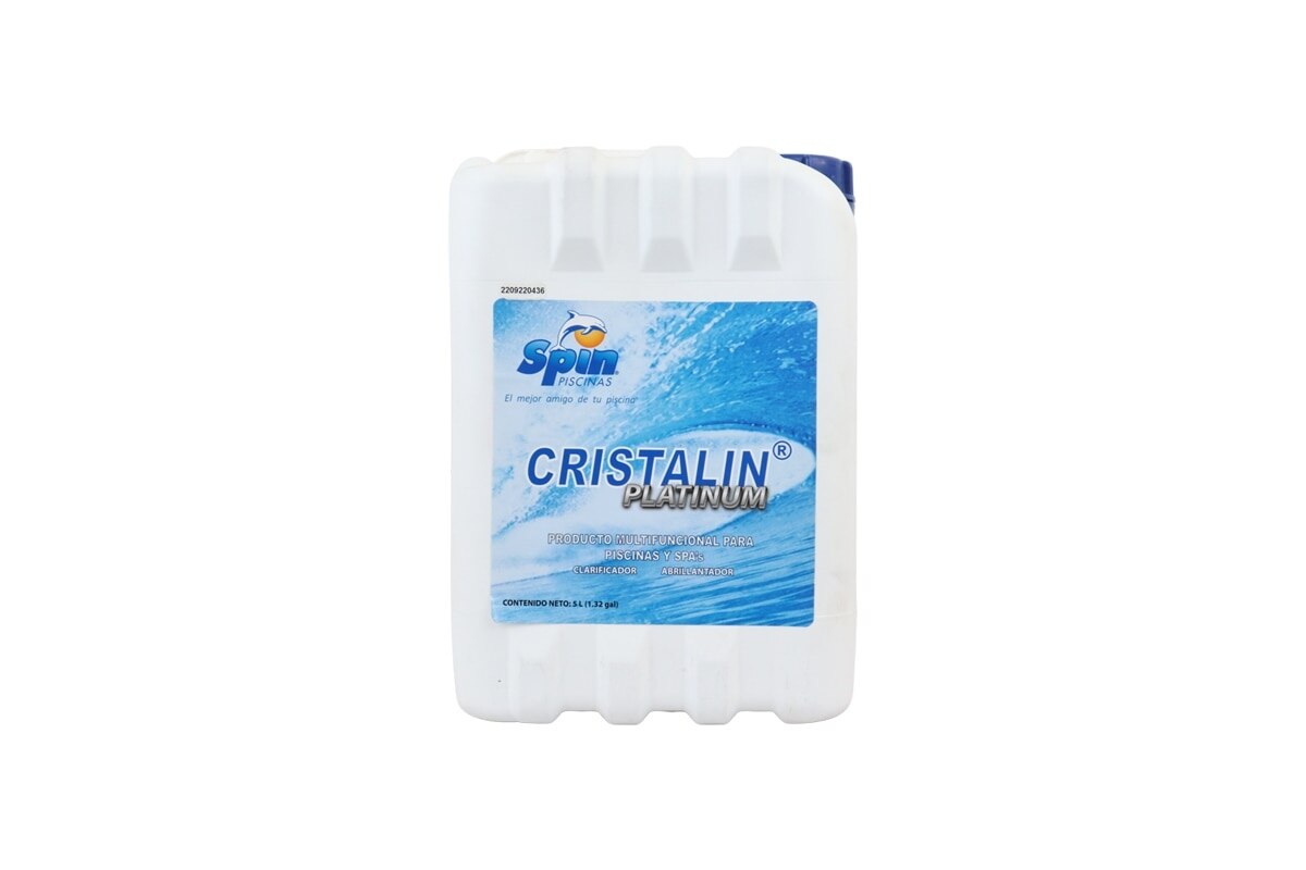 CLARIFICADOR DE AGUA CRISTALIN PLATINUM 5 LT SPIN