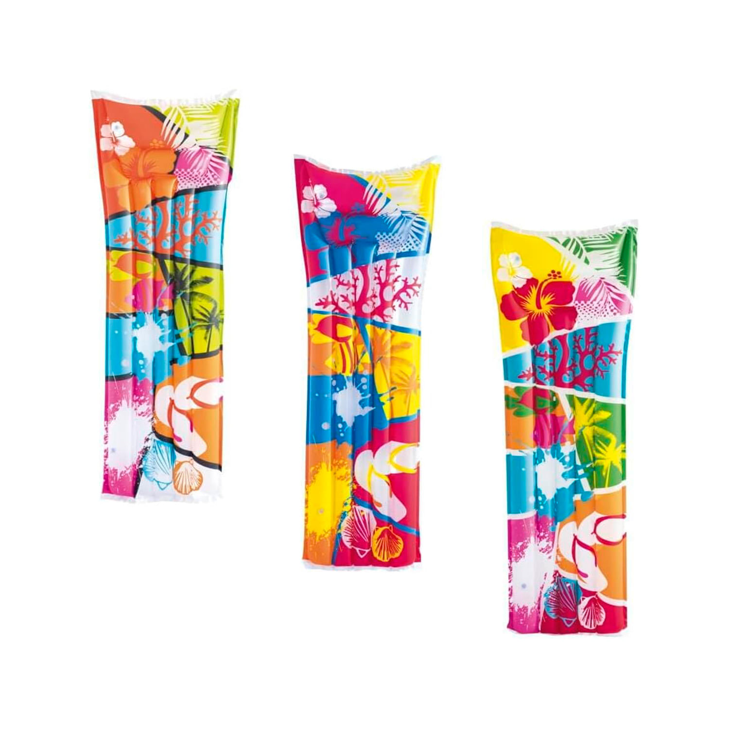COLCHONETA INFLABLE FASHION MAT MULTICOLOR BESTWAY