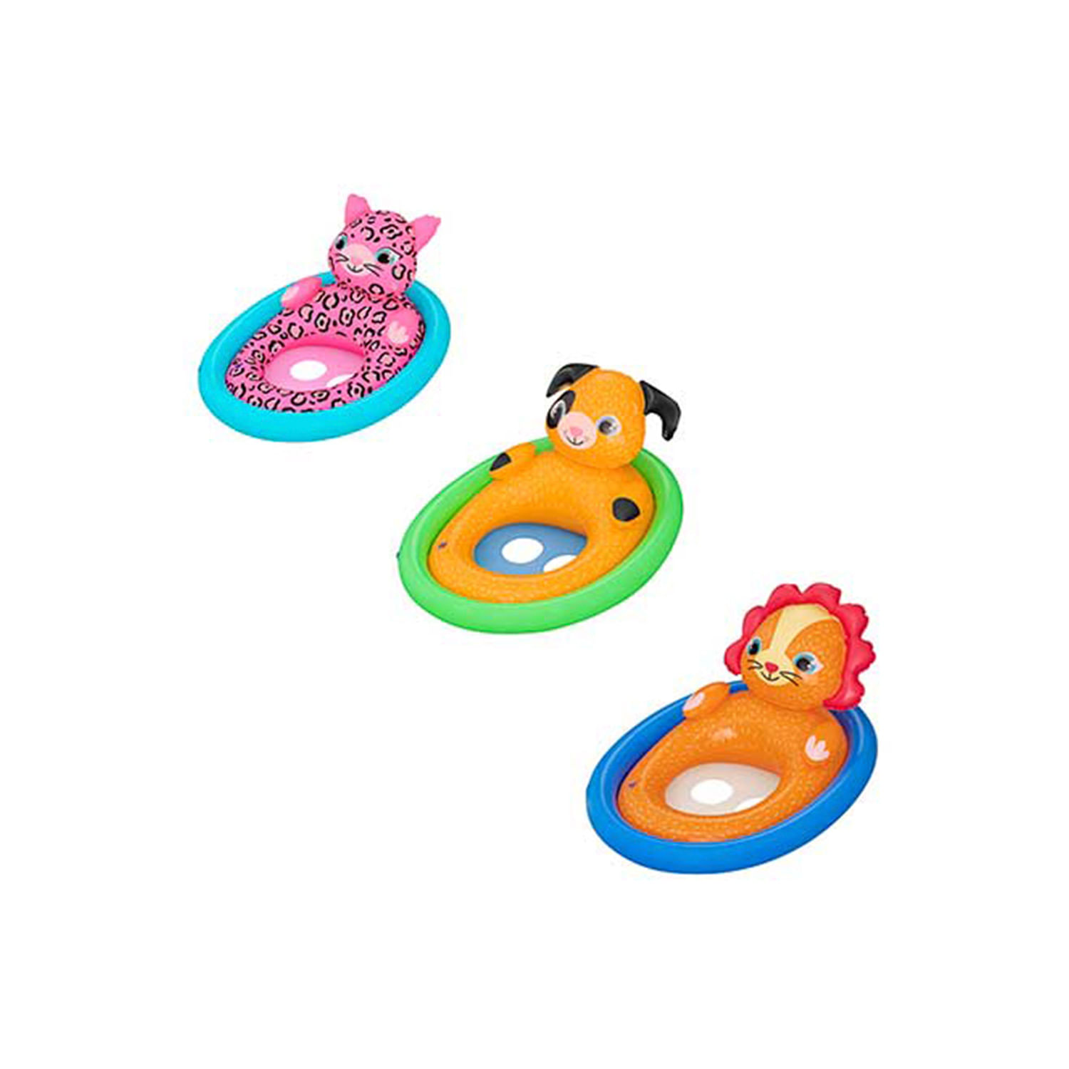 FLOTADOR INFLABLE P_BEBE 1 A 2 AÑOS DISEÑO ANIMALES BESTWAY