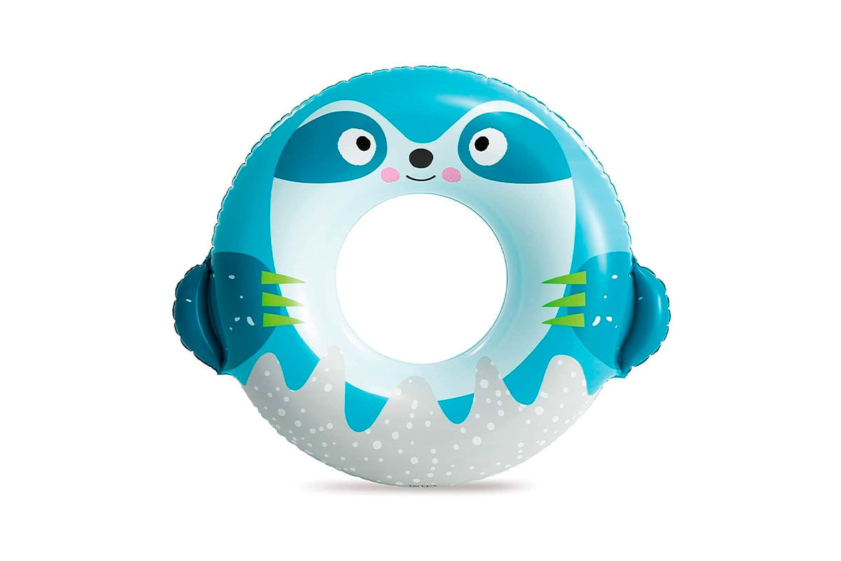 FLOTADOR INFLABLE TIPO ARO P_NIÑO 3 DISEÑOS ANIMALES INTEX