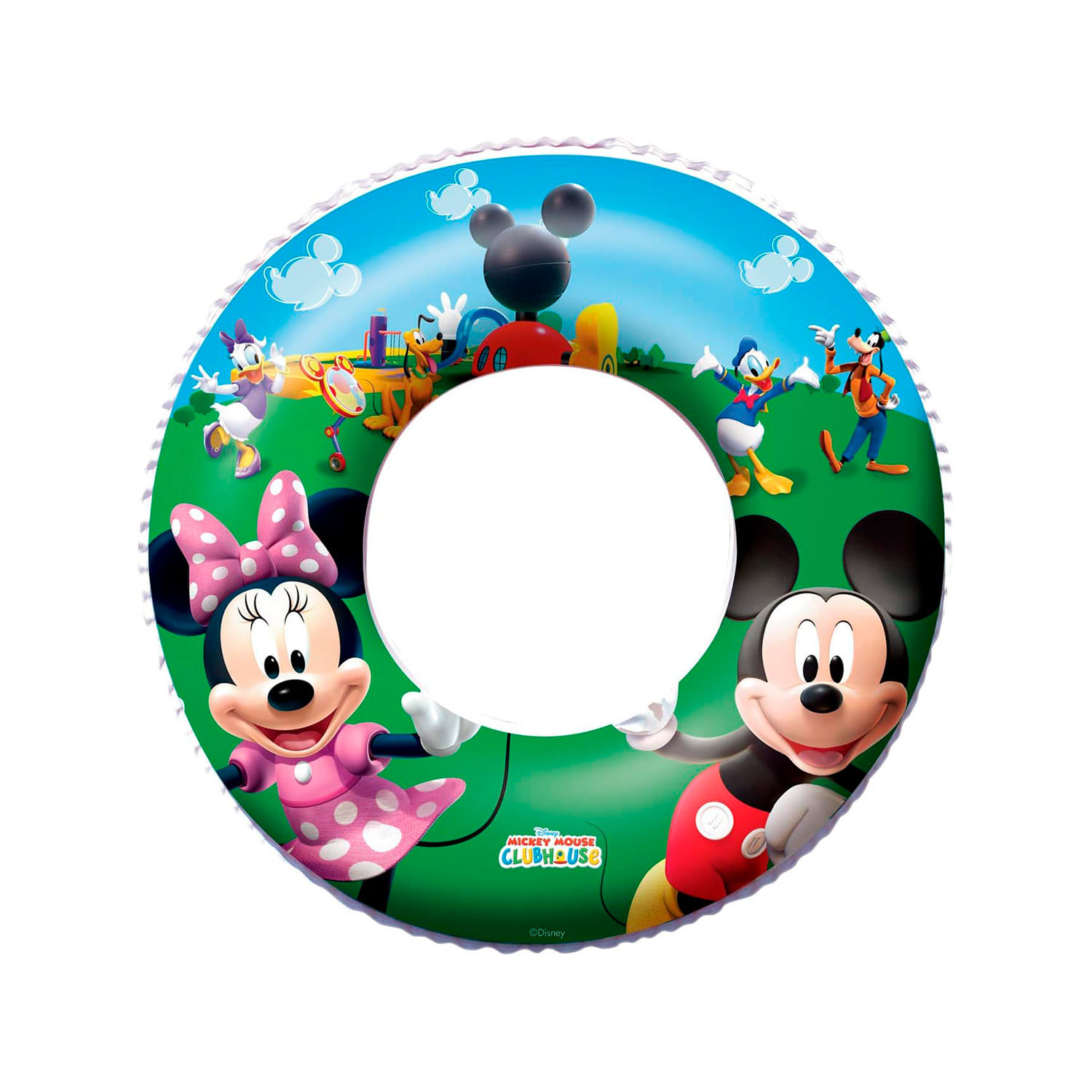FLOTADOR INFLABLE TIPO ARO P_NIÑOS 3 A 6 AÑOS MICKEY Y SUS AMIGOS BESTWAY