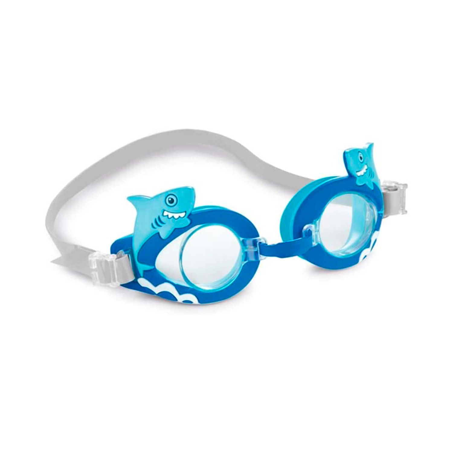 LENTES DE NATACION INFANTIL AZUL 3-8AÑOS INTEX