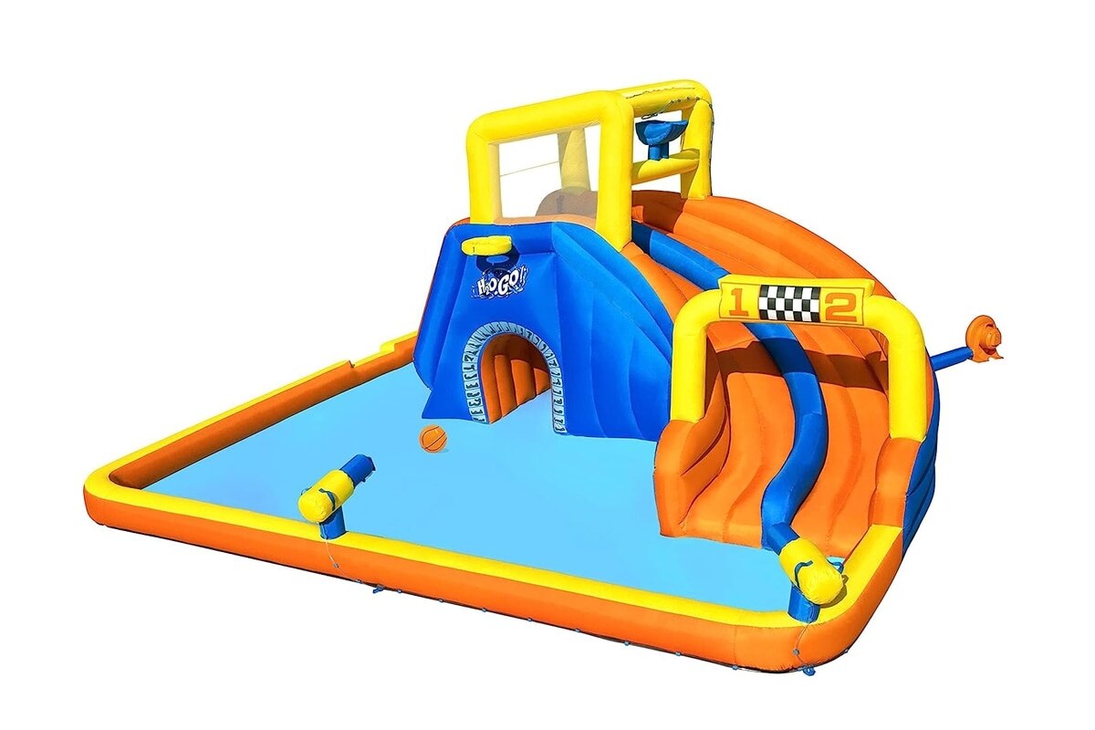 PARQUE ACUATICO INFLABLE H2OGO! 5.51M x 5.02M x 2.65M BESTWAY