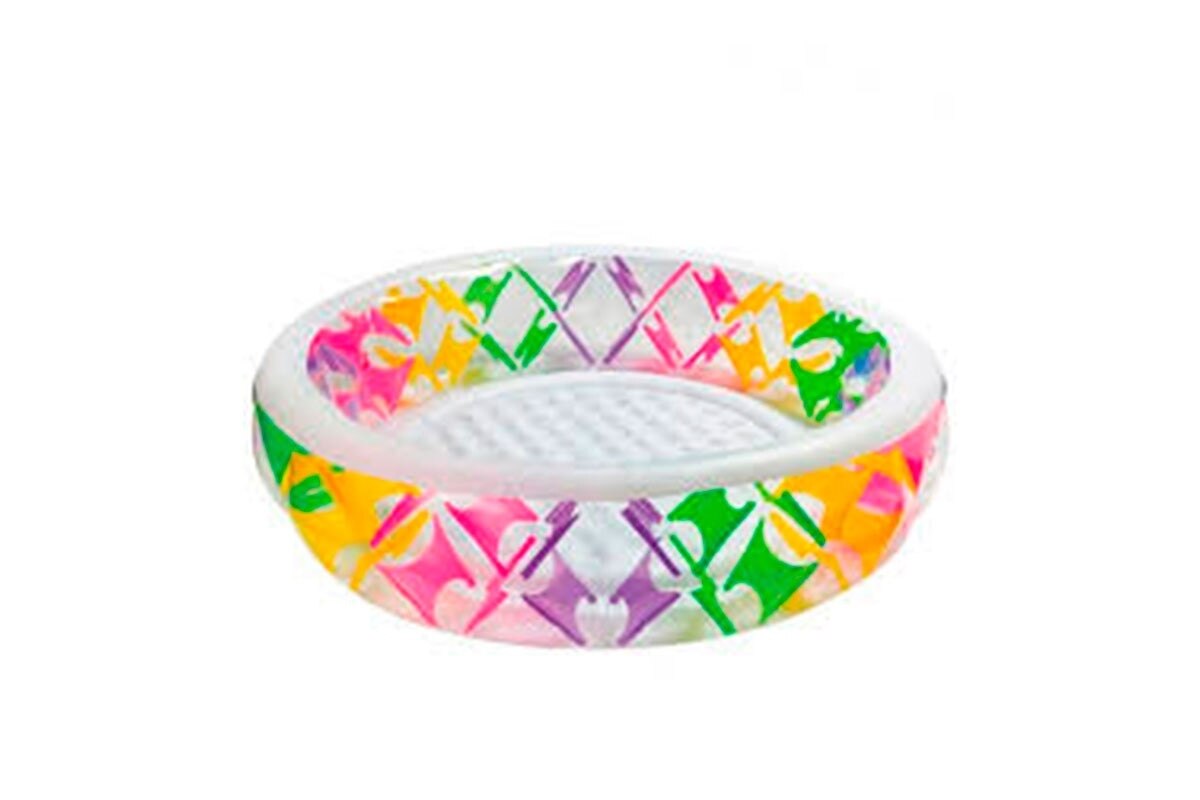 PISCINA INFLABLE 2.29M X 56CM MULTICOLOR INTEX