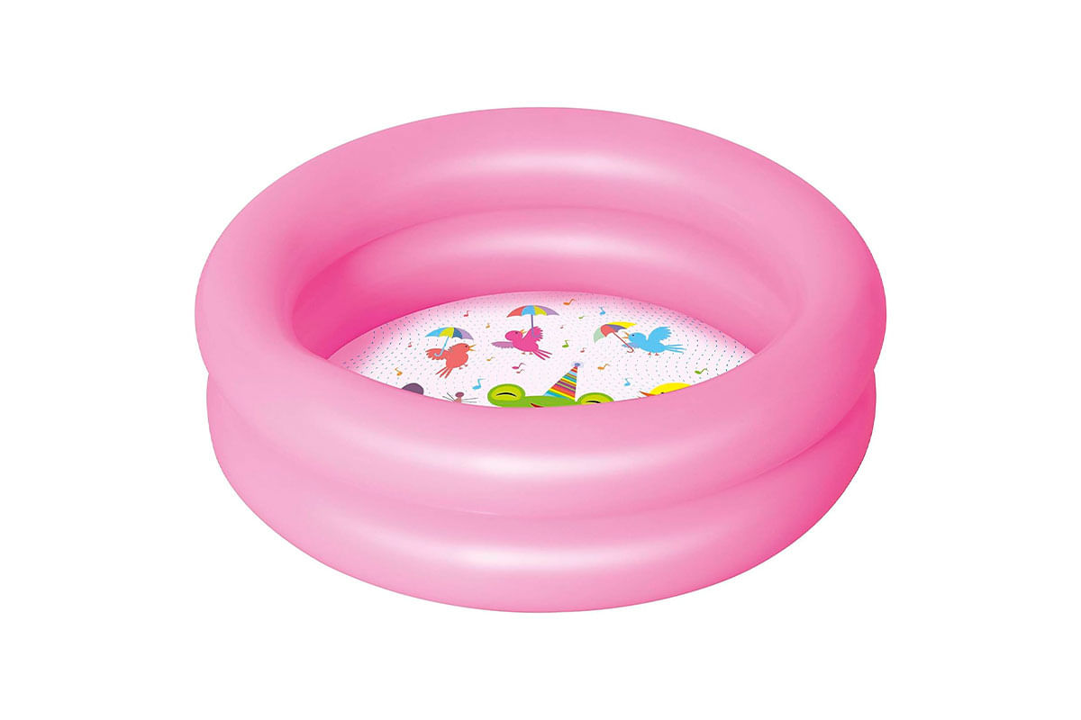 PISCINA INFLABLE 2 ANILLOS KIDDIE 61CM DIAM X 15CM ALTO 2+ AÑOS BESTWAY
