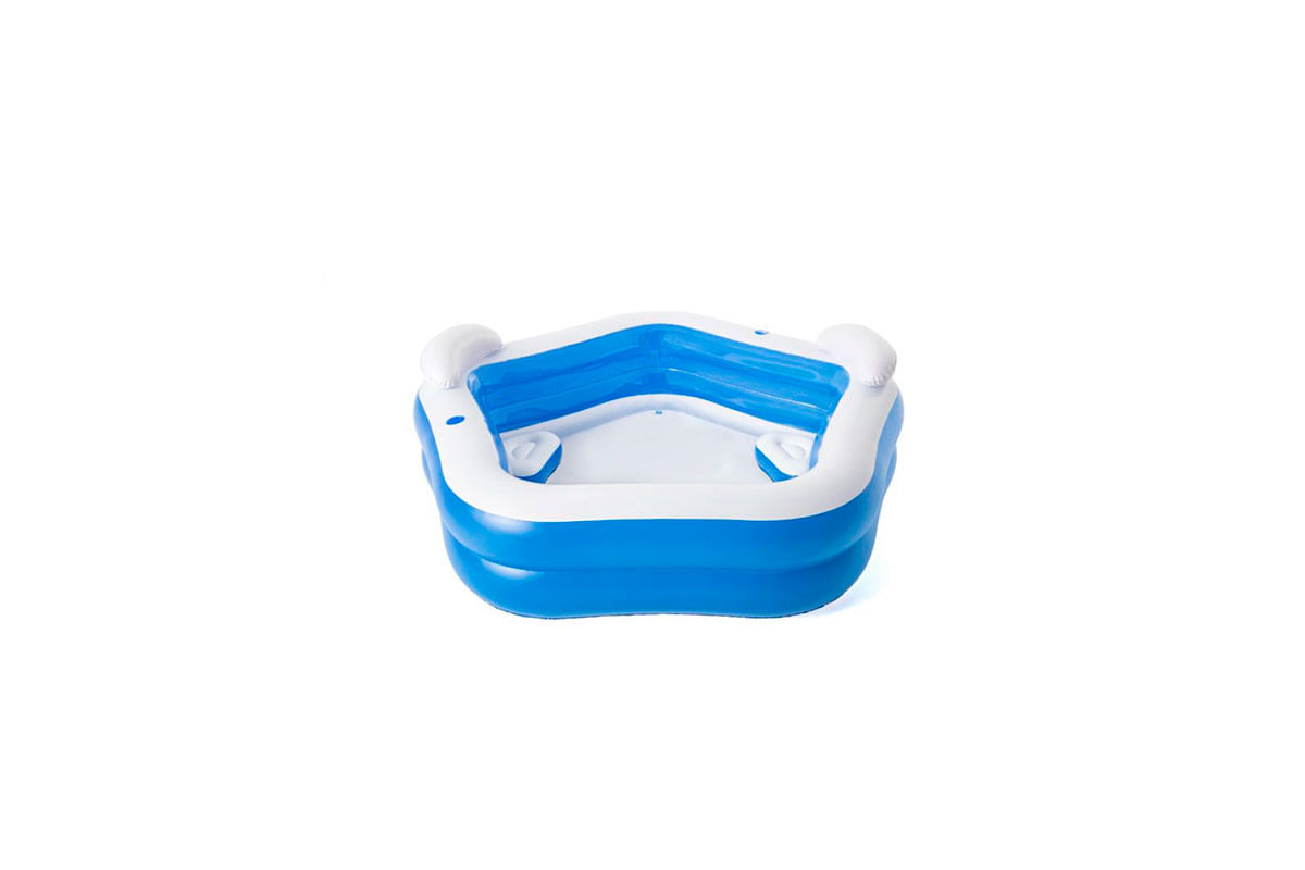 PISCINA INFLABLE FAMILY FUN 2.13M X 2.07M X 69CM AZUL BESTWAY
