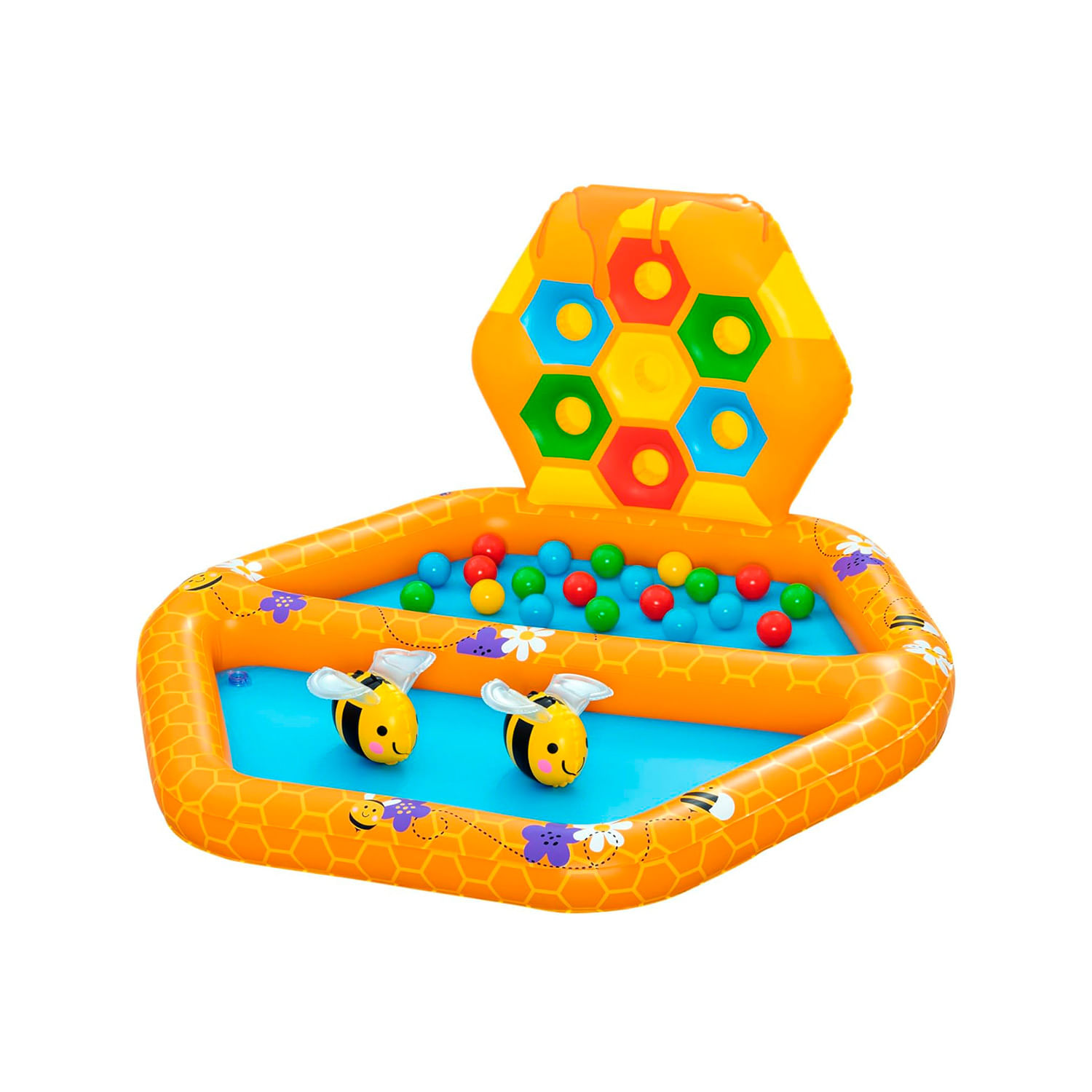 PISCINA INFLABLE P_BEBE LIL´BEEHIVE 1.27X1.19X0.61M BESTWAY