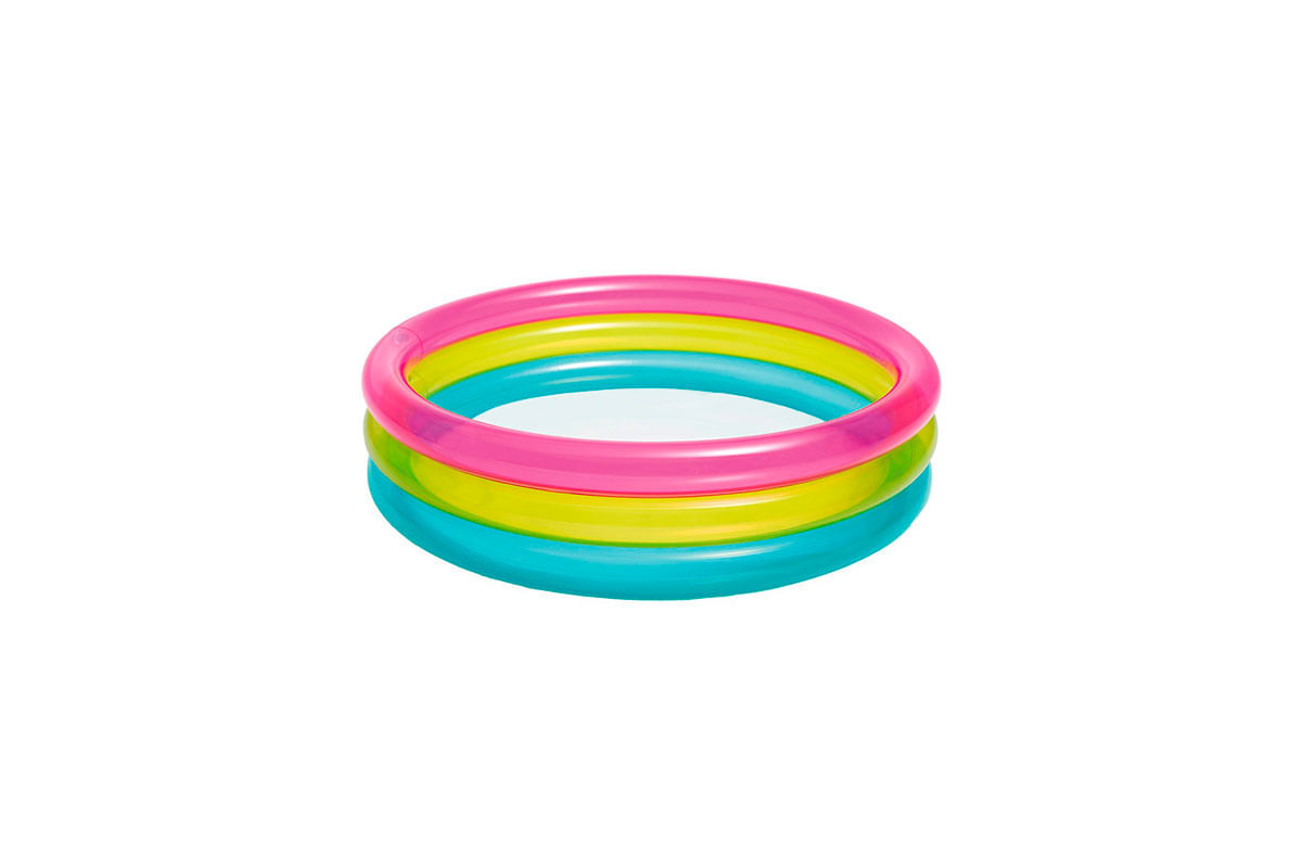 PISCINA INFLABLE PARA BEBE 33.86_X9.84_ INTEX_ TRICOLOR-