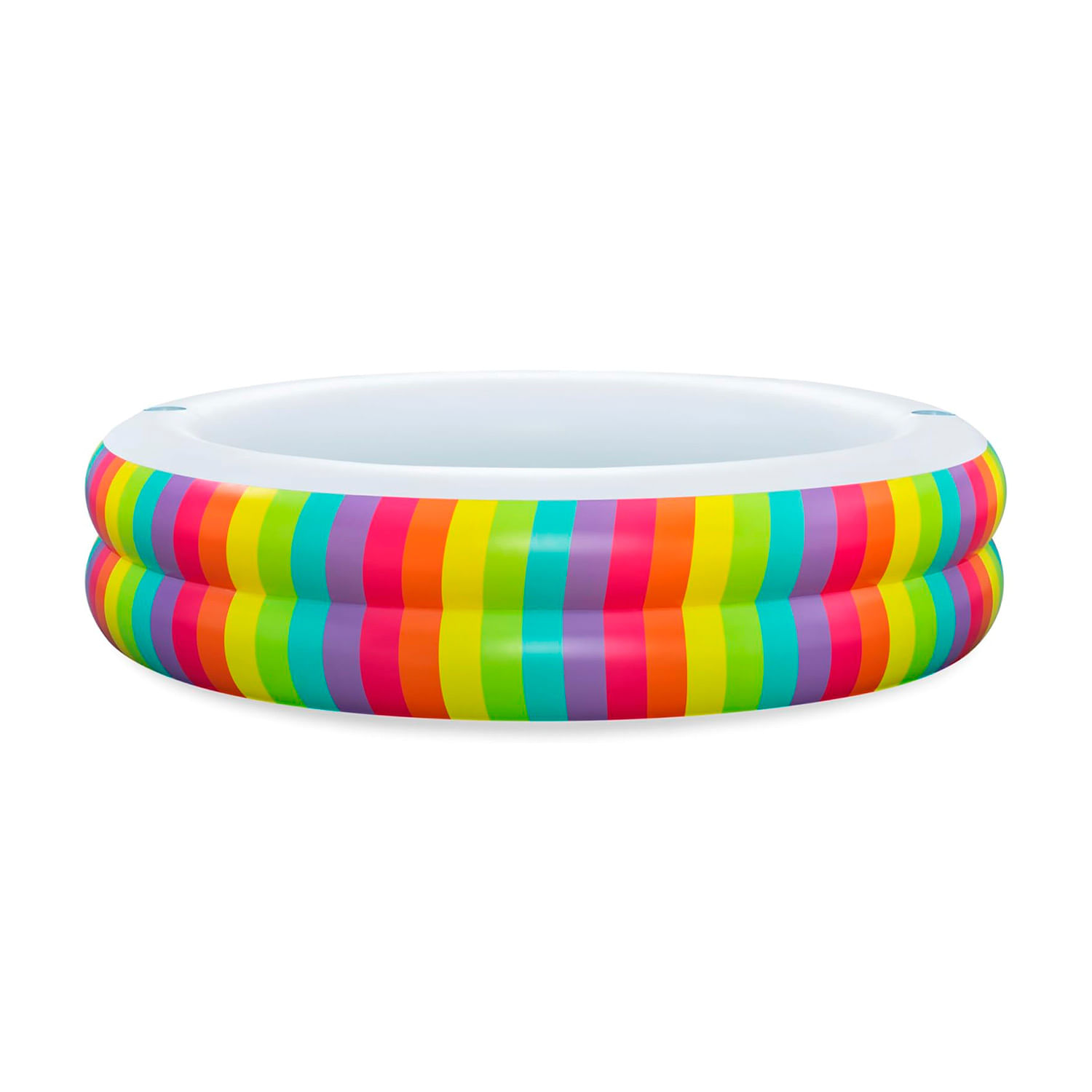 PISCINA INFLABLE REDONDA ARCOIRIS FAMILY POOL 2.06M X 2.06M X 0.51M BESTWAY