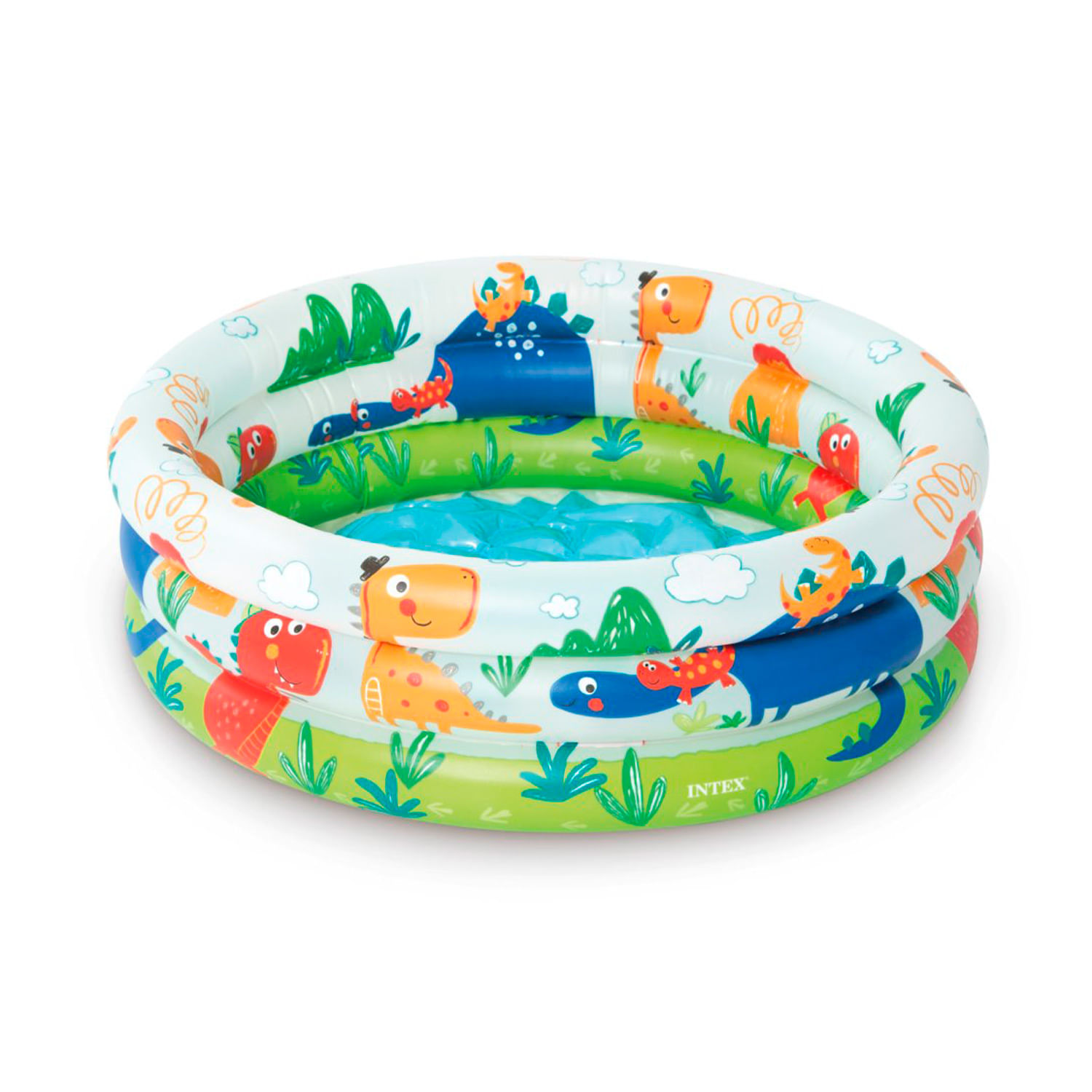 PISCINA INFLABLE REDONDA MULTICOLOR 0.61 X 0.22M INTEX