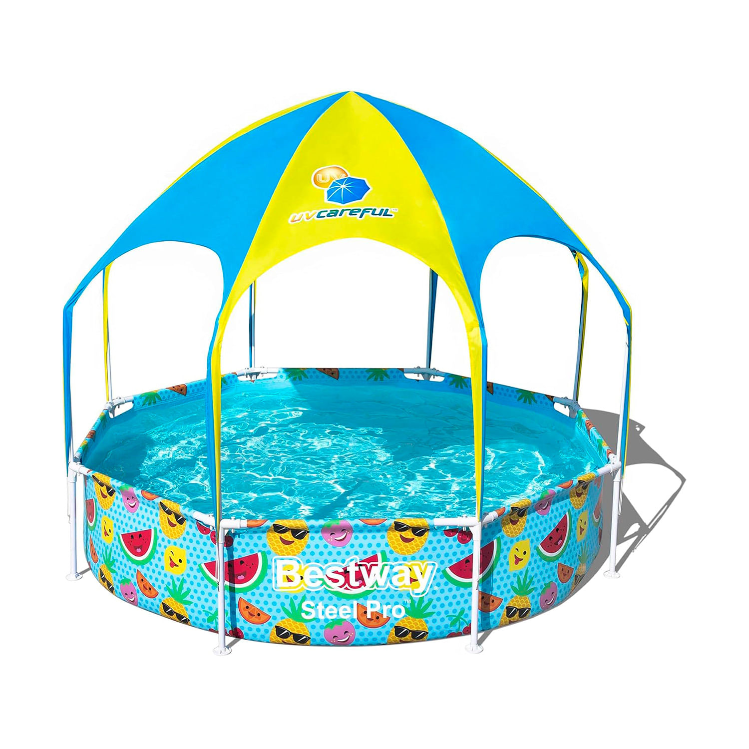 PISCINA REDONDA INFANTIL C_TOLDO  2.44M X 0.51M BESTWAY