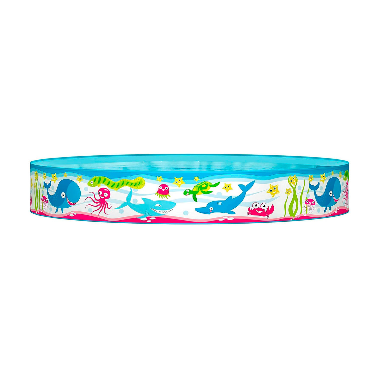 PISCINA RIGIDA REDONDA P_NIÑOS MARINA 1.52X0.25M BESTWAY