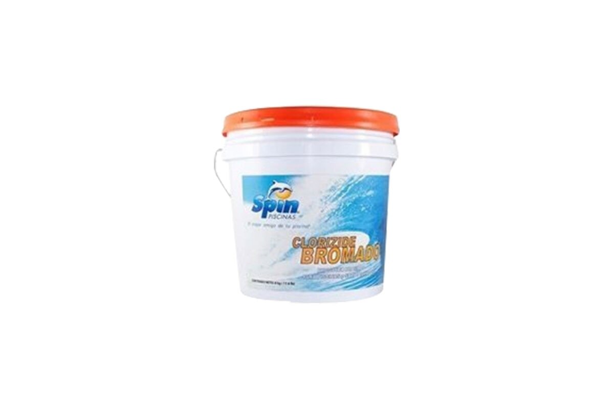 QUIMICO PARA PISCINA CLORIZIDE BROMADO PASTILLAS 1 EMPAQUE 4KG SPIN