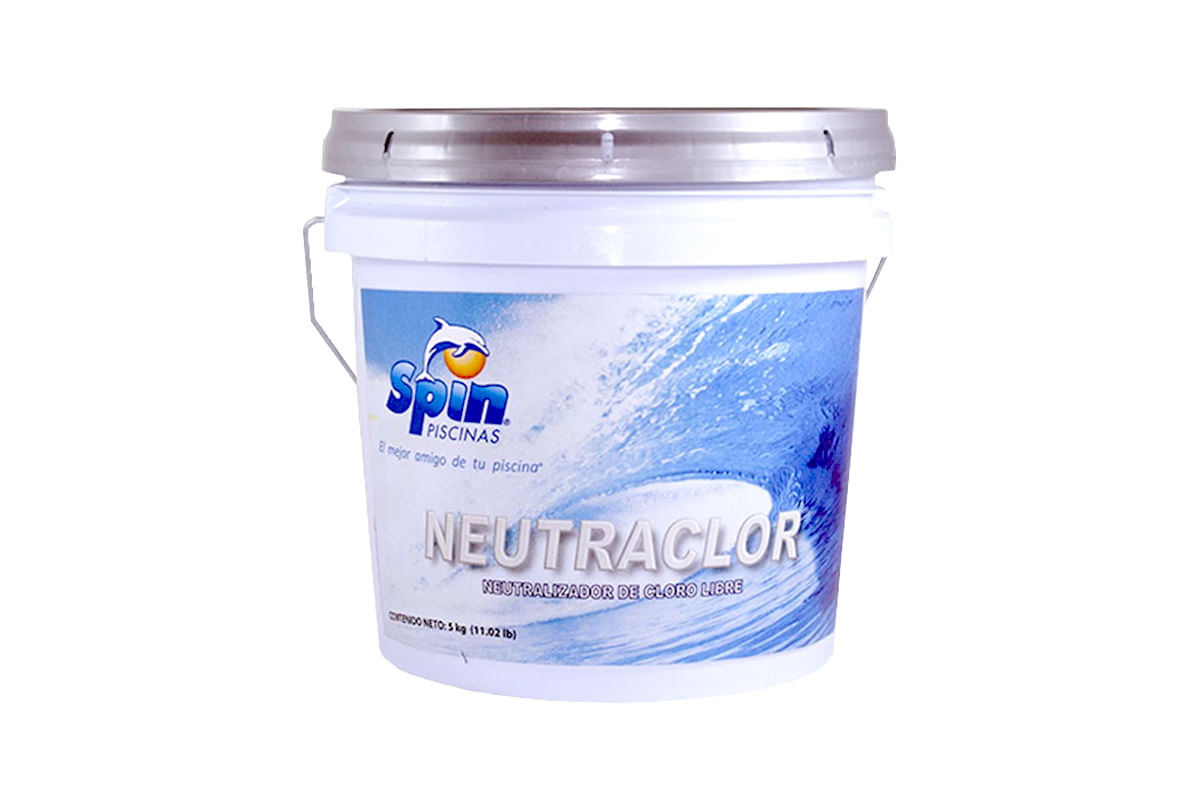 QUIMICO PARA PISCINA NEUTRACLOR CUBETA 5KG SPIN