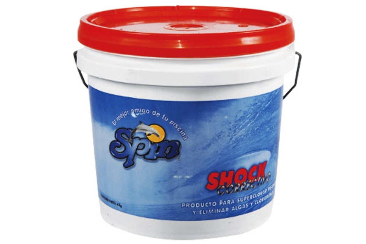 QUIMICO PARA PISCINA SHOCK CORRECTIVO SPIN_4KG