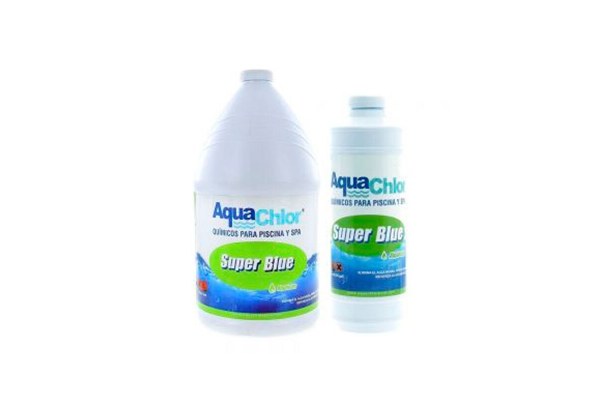 QUIMICO PARA PISCINA SUPERBLUE ALGUICIDA 1GAL AQUACHLOR