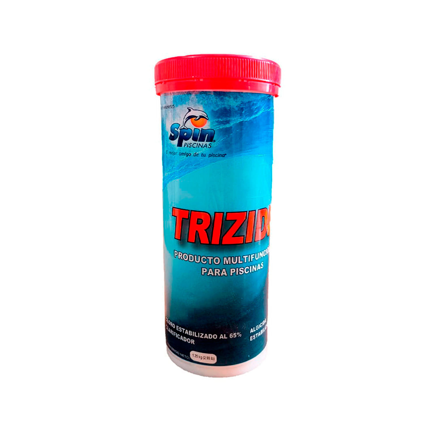 QUIMICO PARA PISCINA TRIZIDE EN GRANULOS 1.35 KG SPIN.