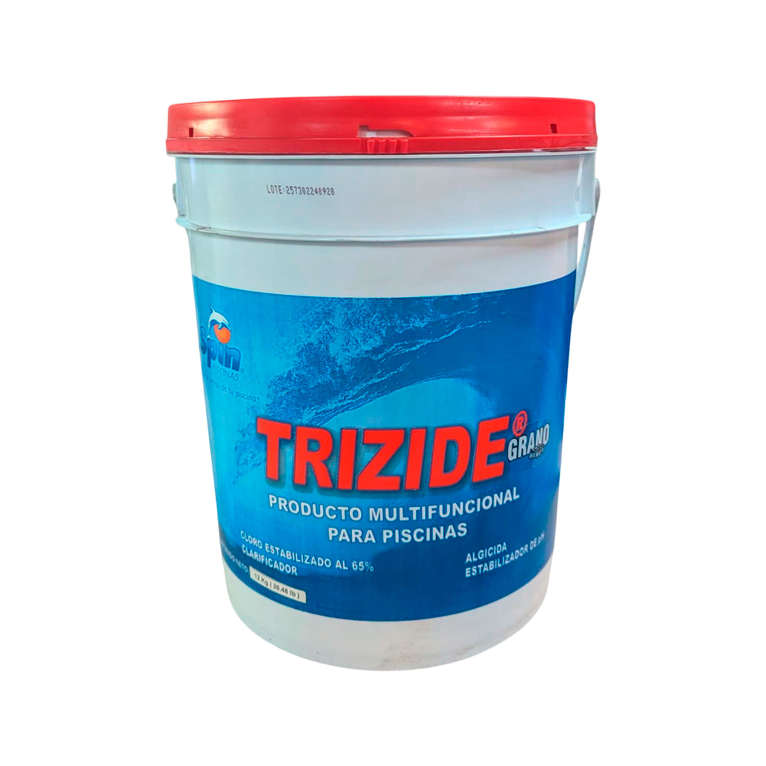 QUIMICO PARA PISCINA TRIZIDE EN GRANULOS SPIN 12KG