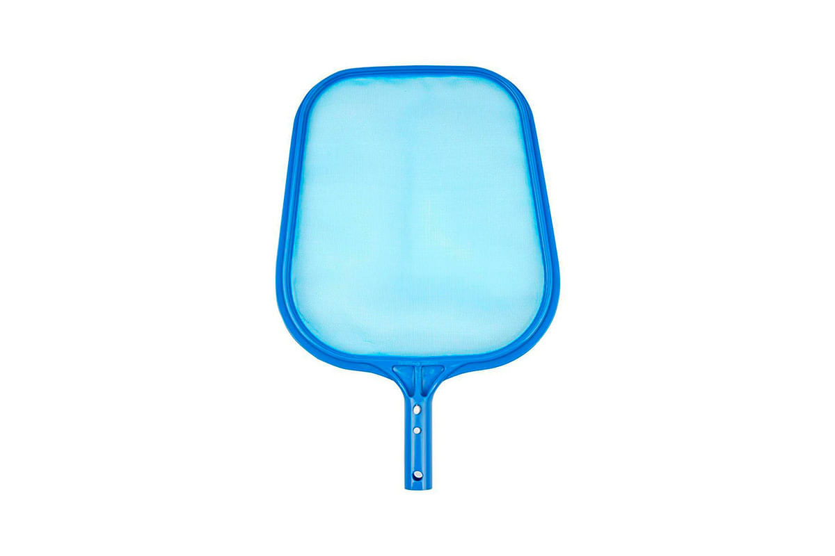 RECOGEDOR DE HOJAS PARA PISCINA 19X13 PULG MALLA AZUL PLANO ACE