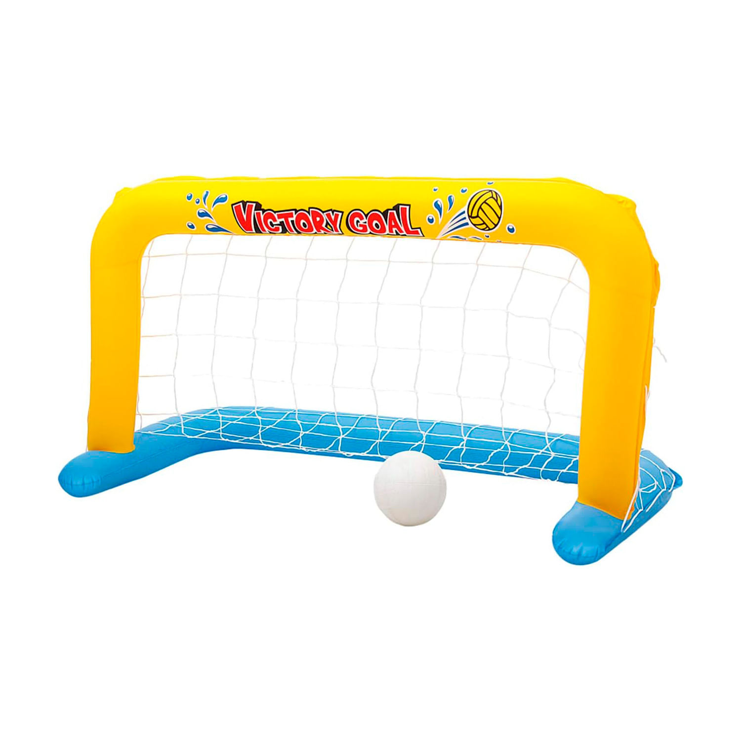 SET JUEGO INFLABLE ACUATICO WATERPOLO 1.30M X 0.60M X 0.72M BESTWAY
