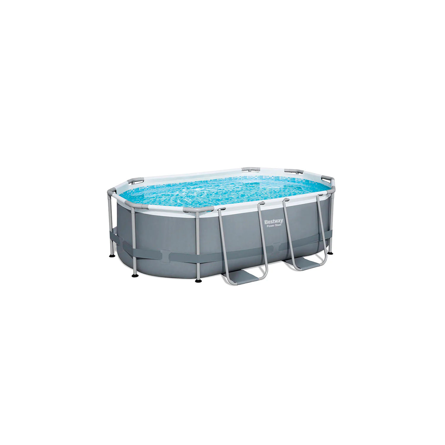 SET PISCINA OVALADA C_BOMBA DE FILTRADO 3.05X2X0.84M STEEL PRO MAX BESTWAY