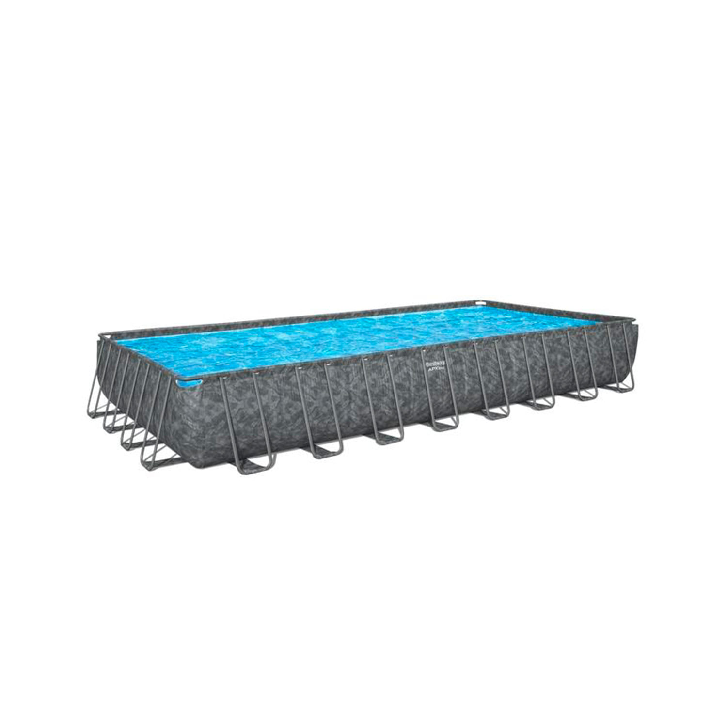SET PISCINA RECTANGULAR C_BOMBA FILTRO Y ESCALERA APX 365 9.56M X 4.88M X 1.32M BESTWAY