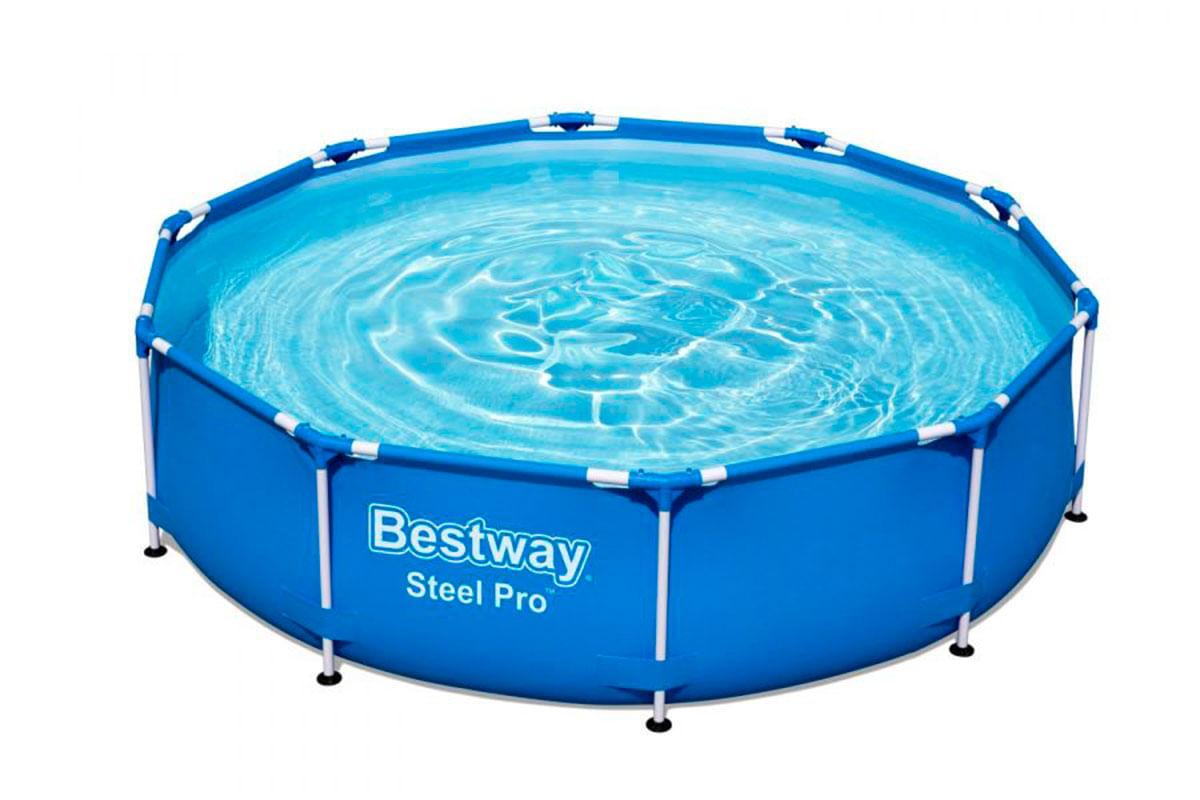 SET PISCINA REDONDA C_BOMBA DE FILTRADO 3.05X0.76M STEEL PRO BESTWAY
