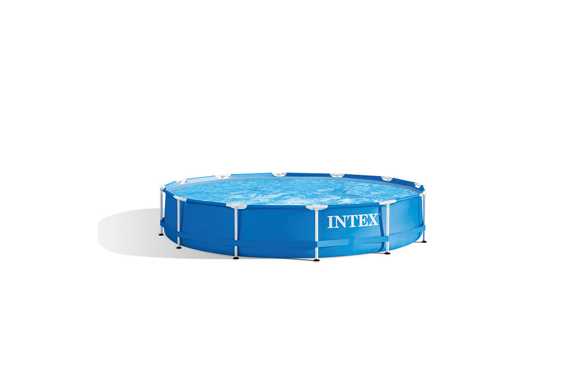 SET PISCINA REDONDA CON MARCO 3.66M X 76CM INTEX