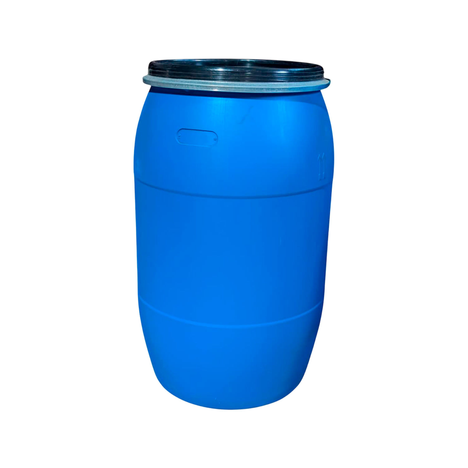 BARRIL PLASTICO PARA AGUA HERMETICO C/TAPA 220LTS AZUL