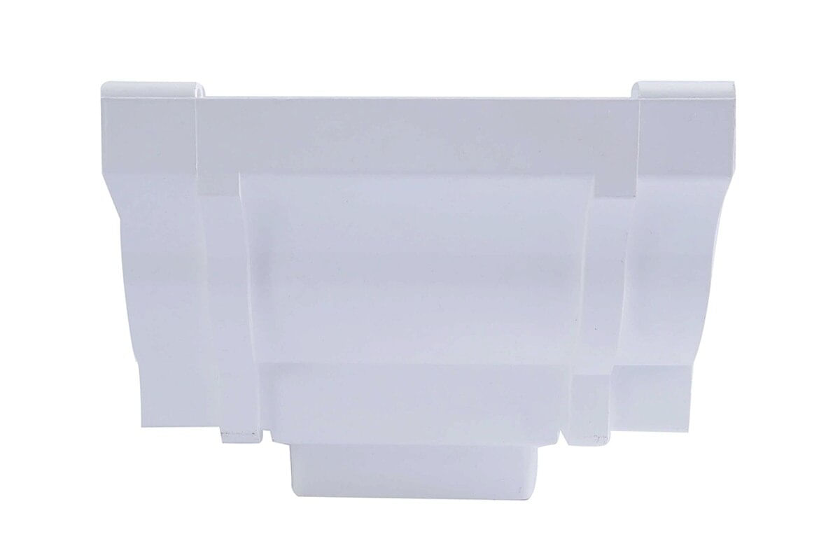 BOQUILLA PARA BAJANTE CANOA COLONIAL PVC AMANCO 4'' RECTANGULAR