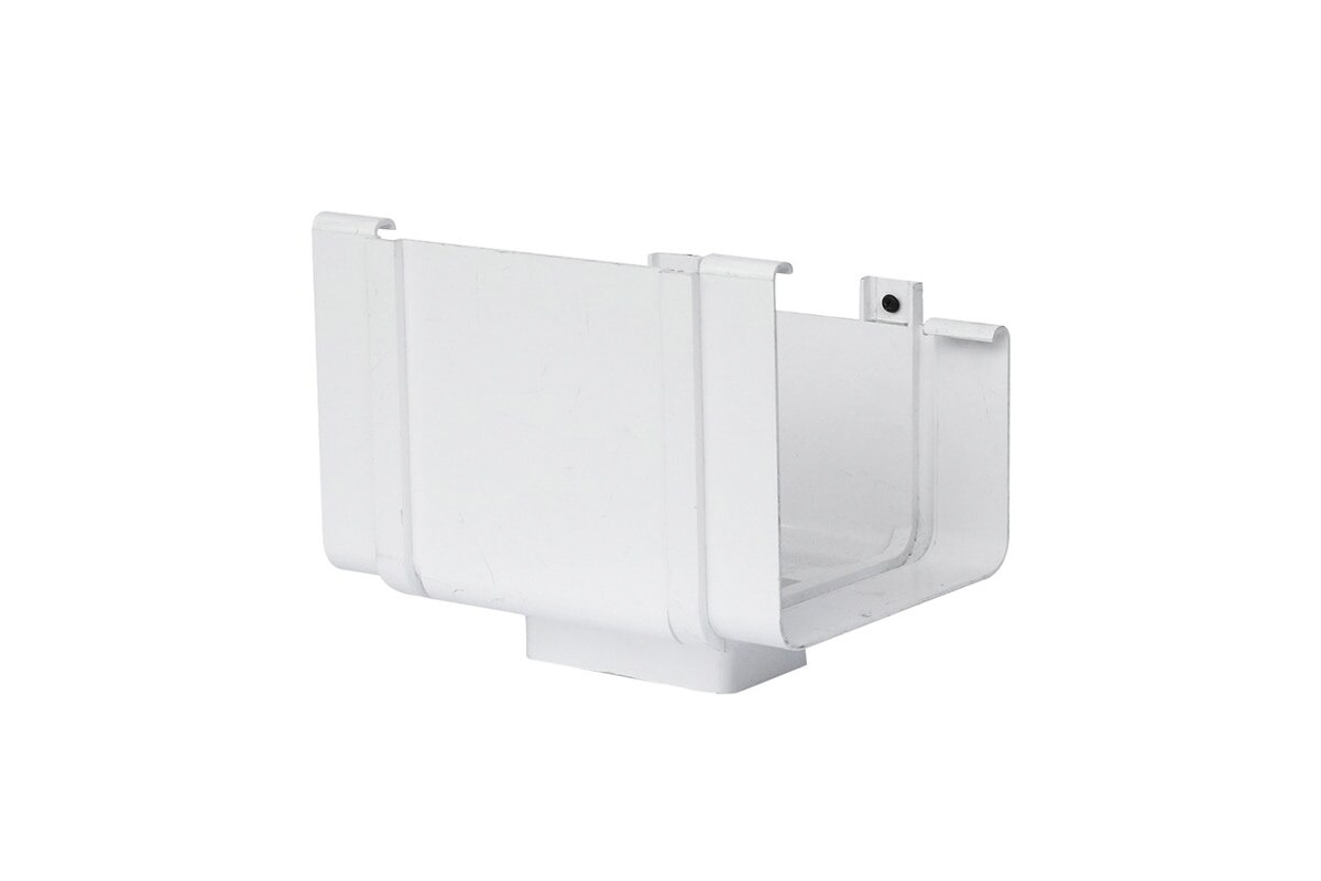 BOQUILLA PARA BAJANTE CANOA LISA PVC AMANCO 3'' REDONDO