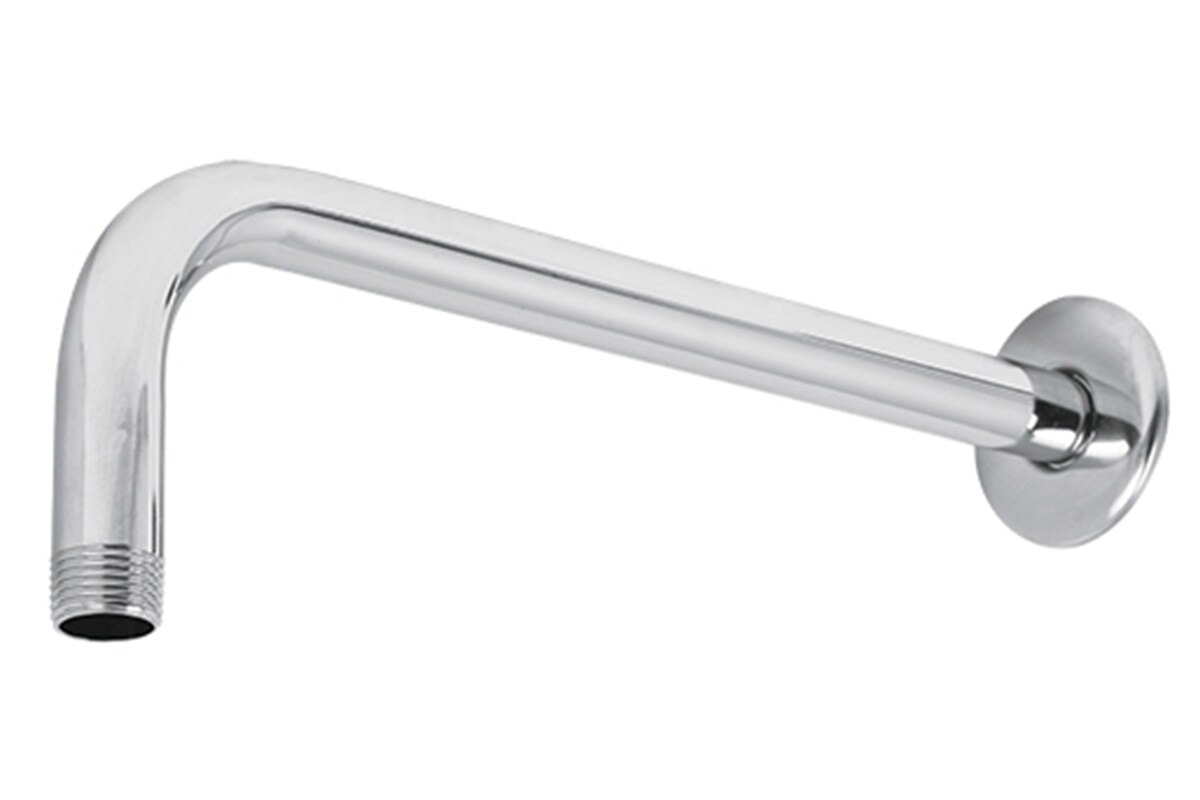 BRAZO PARA DUCHA 1/2" FOSET 30CM CROMO PARED