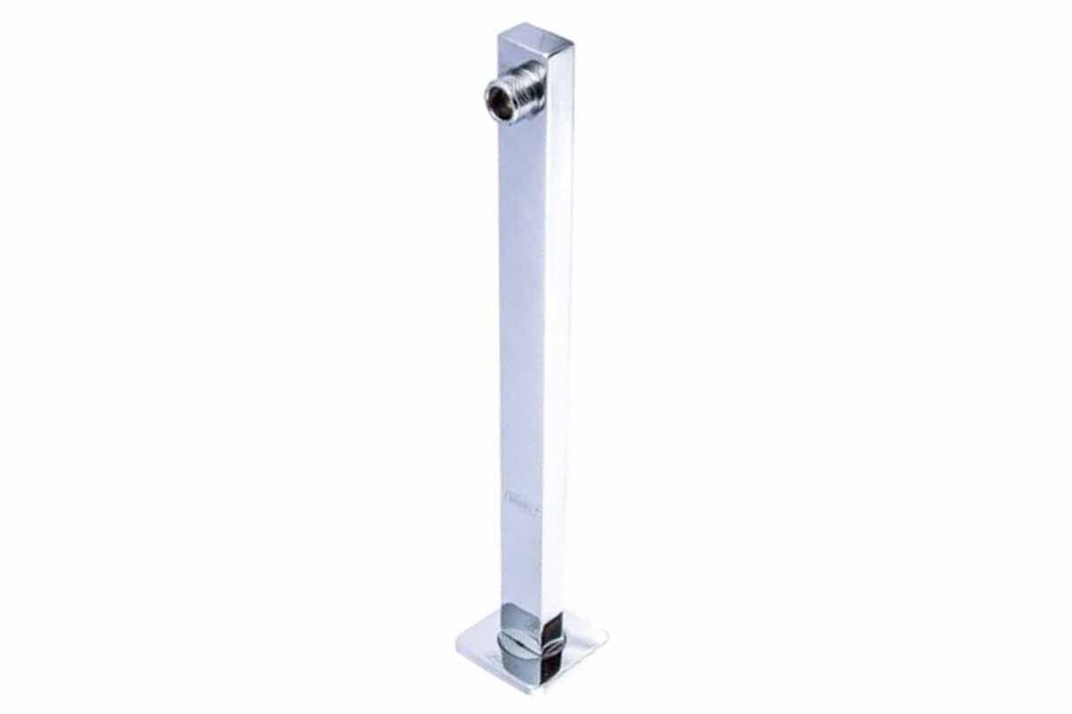 BRAZO PARA DUCHA 1/2" PFISTER 50CM CROMO CUADRADO