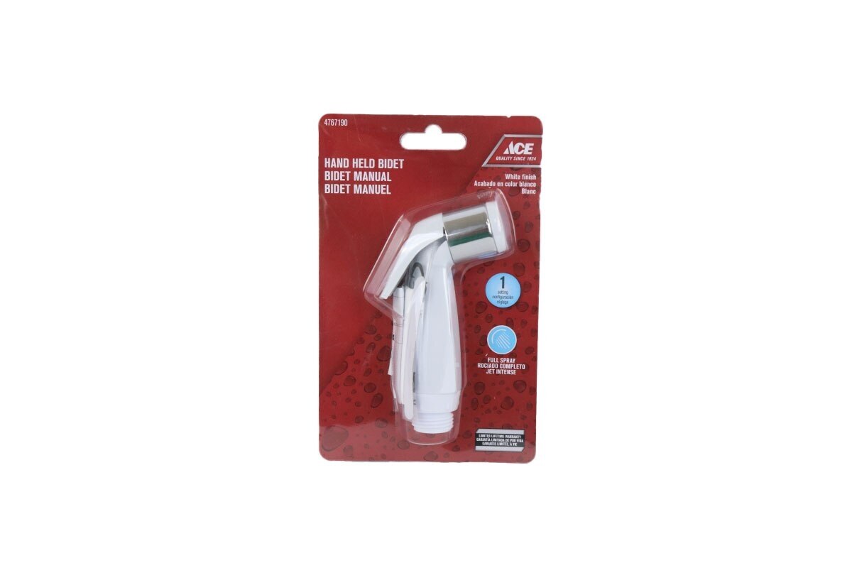 CABEZA DE DUCHA PARA BIDET 1F BLANCO ACE