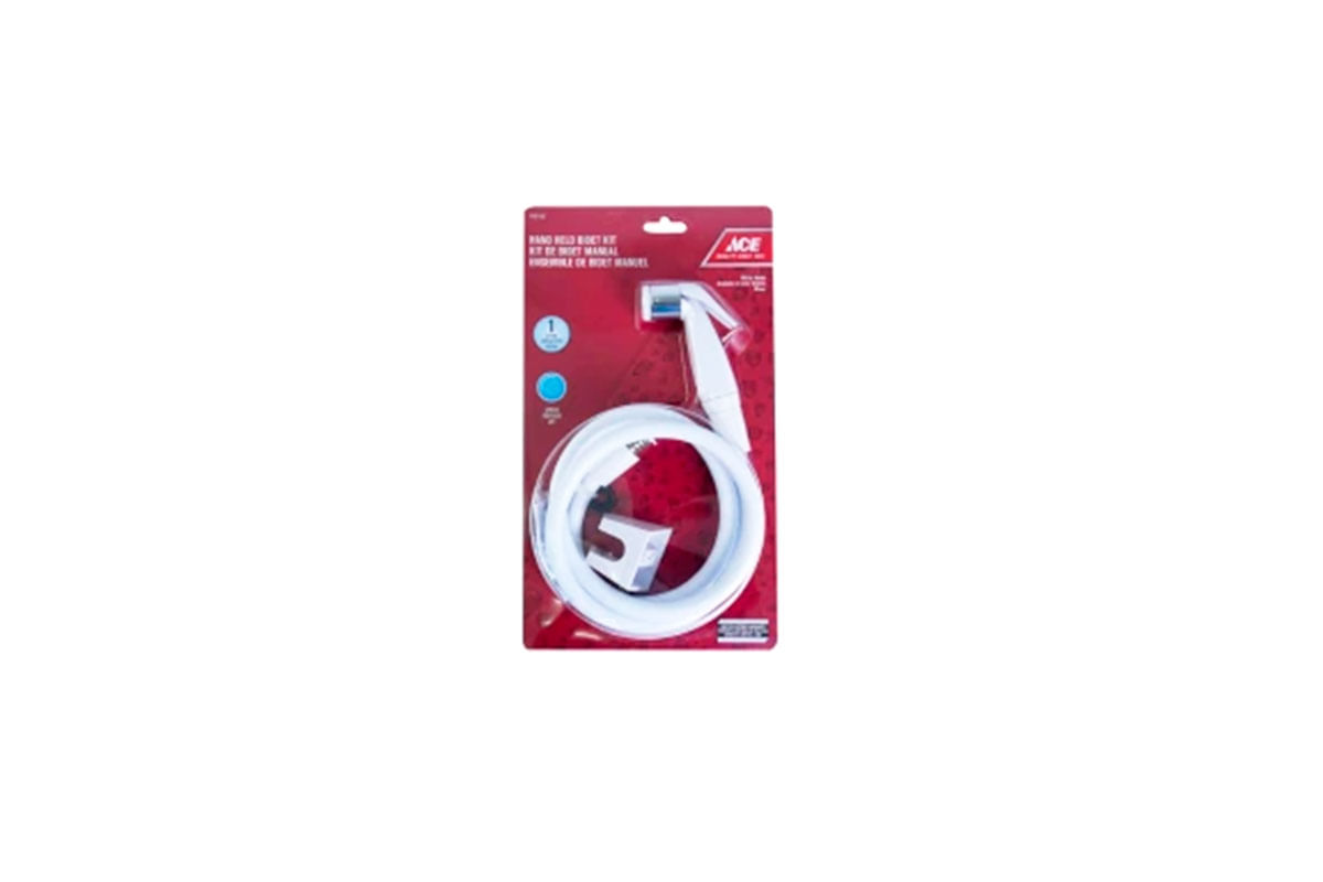 CABEZA DE DUCHA PARA BIDET CON MANGUERA 1F CROMO ACE