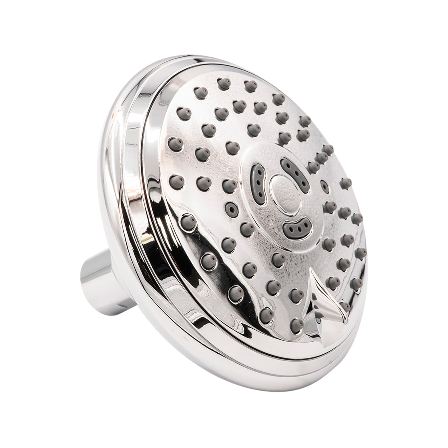 CABEZA DE DUCHA REDONDA 3" CROMO 3 FUNCIONES 2-PR-C502 COFLEX