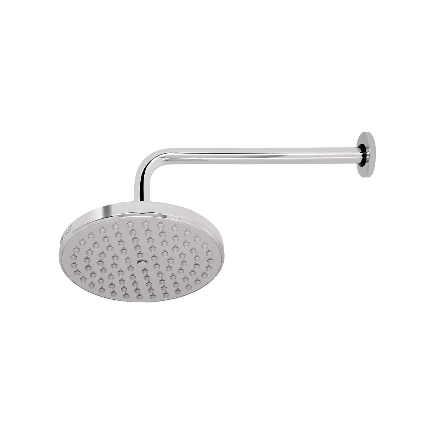 CABEZA DE DUCHA REDONDA BRAZO Y FLANGE FOSET 8" ELEMENT
