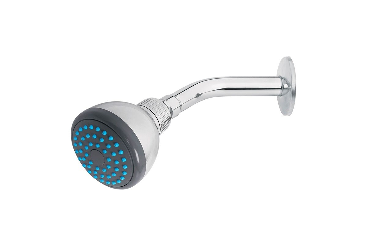CABEZA DE DUCHA REDONDA FOSET 3'' BRAZO Y FLANGE BASIC