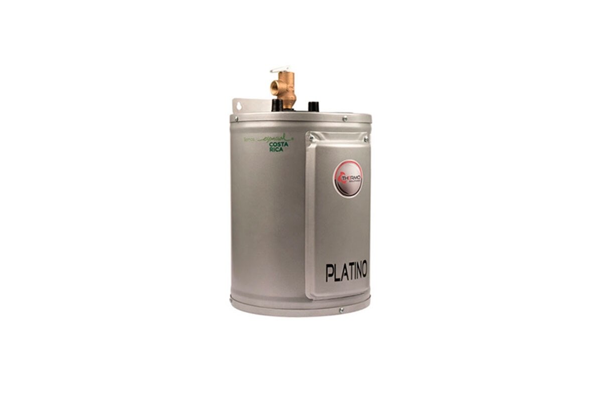 CALENTADOR DE AGUA ELECTRICO DE PASO PLATINO 12 KW 220 V