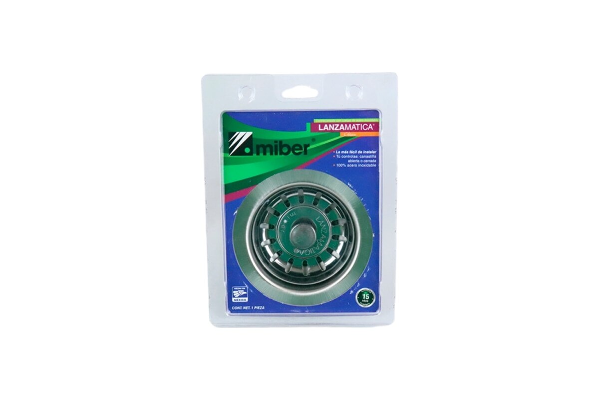 CANASTA PARA PANTRY MIBER 4-1/2" ACERO INOXIDABLE