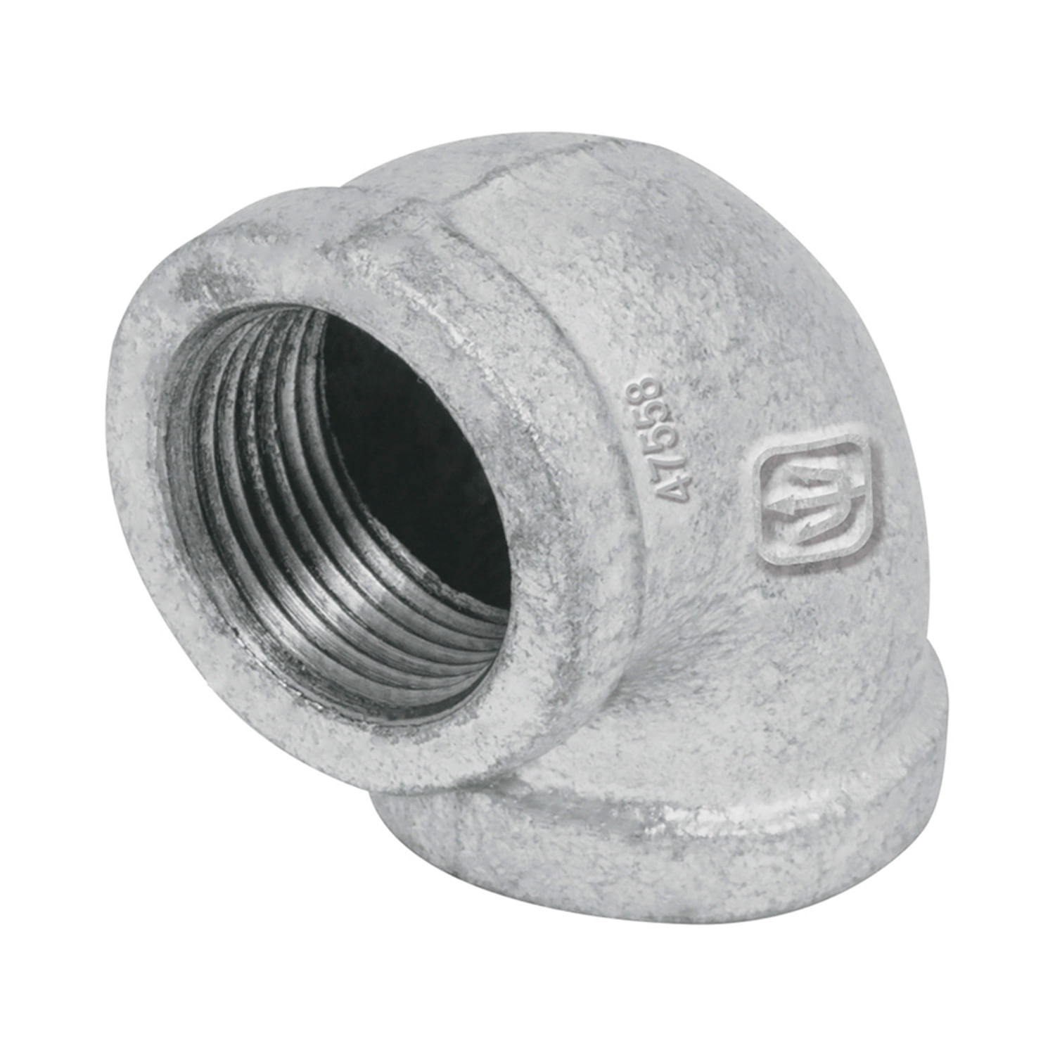 CODO 90° DE HIERRO GALVANIZADO 3/4" FOSET.