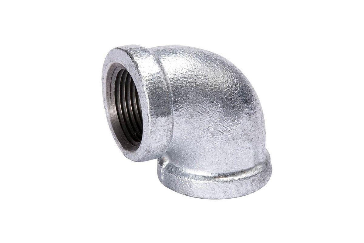 CODO GALVANIZADO 90 GRADOS CED 20 1/2"
