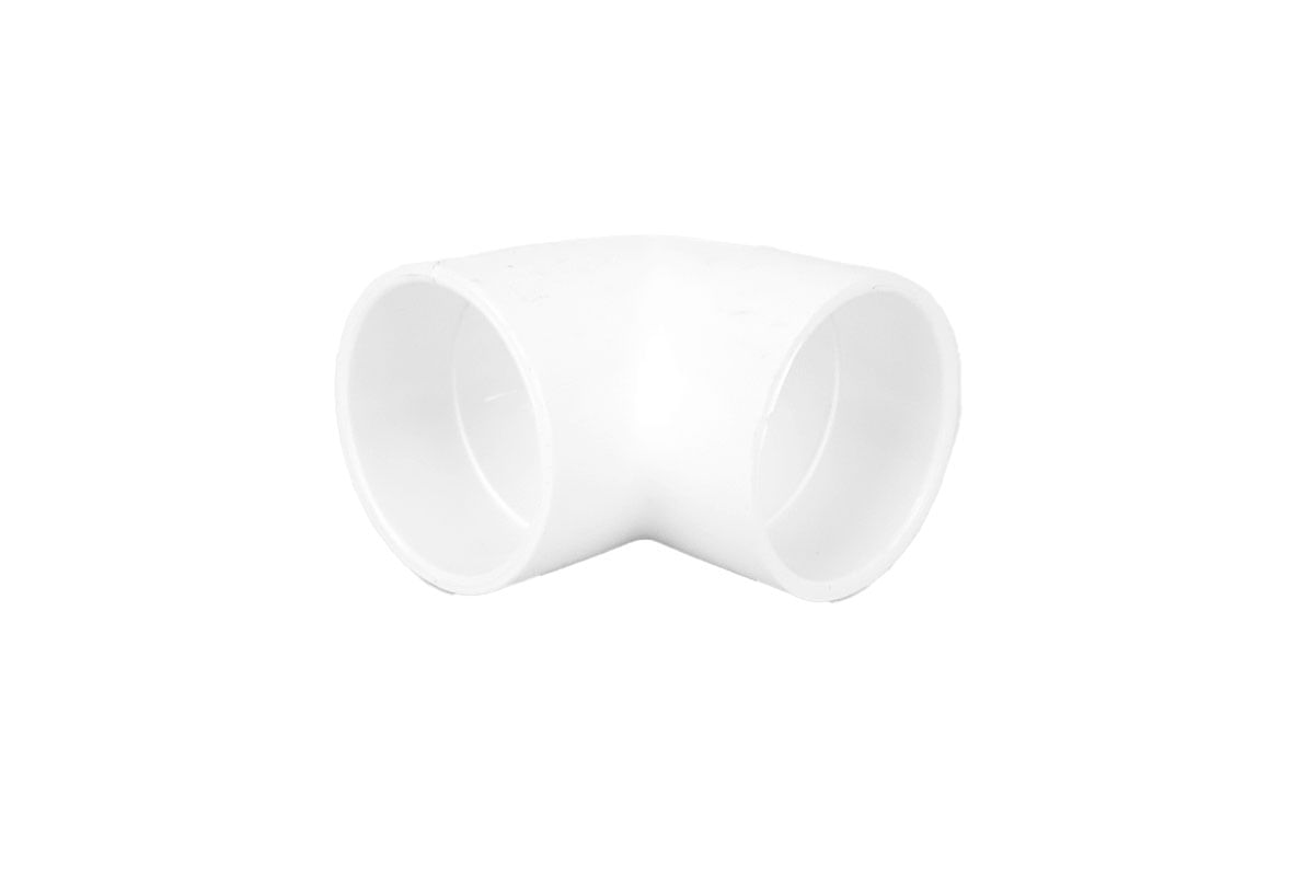 CODO PVC BAJANTE AMANCO 2"X90 REDONDO BLANCO