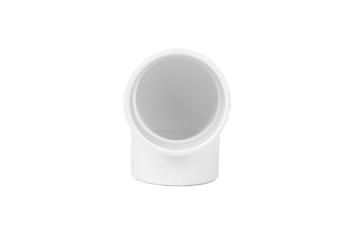 CODO PVC BAJANTE AMANCO 3"X90 REDONDO BLANCO